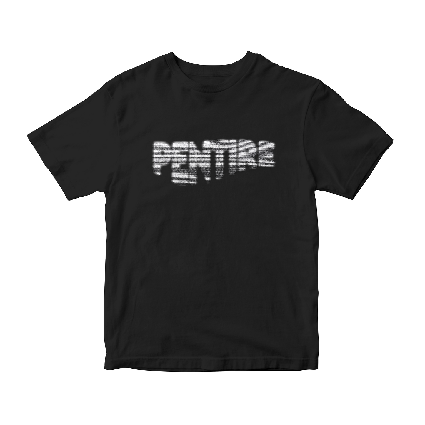 Pentire Black Wavey T Shirt