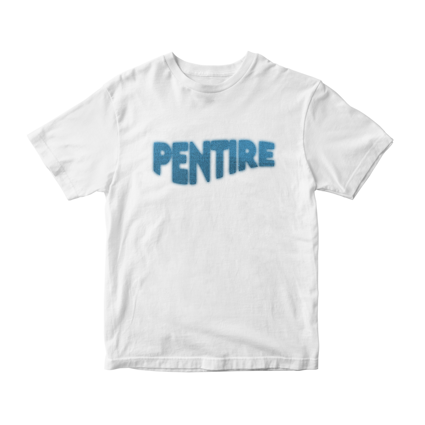 Pentire White Wavey T Shirt